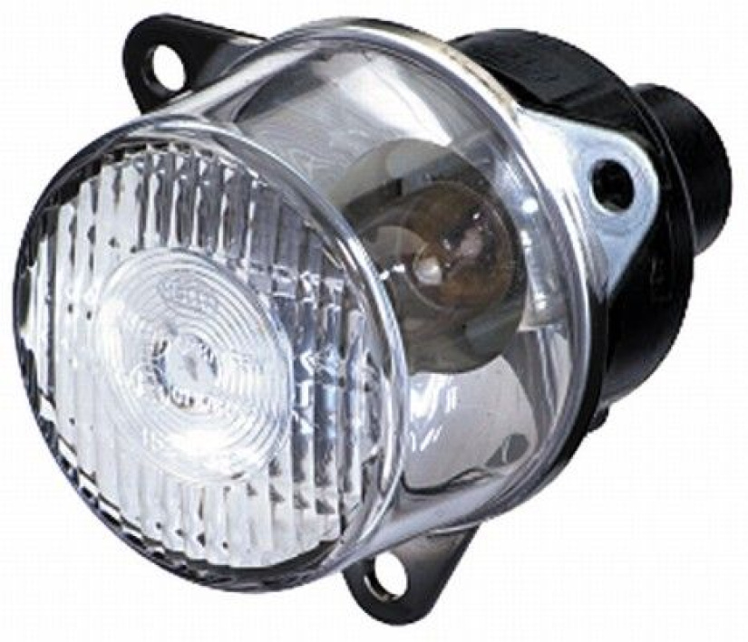 HELLA ÄÄRIVALO Ø55MM KIRKAS LASI HL-2PF008221-017