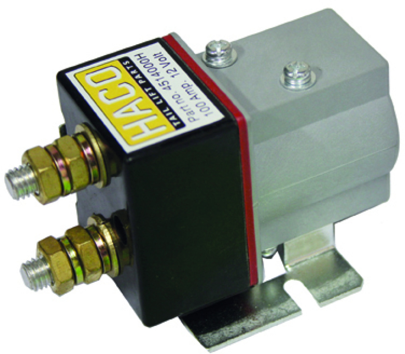 HACO ZEPRO/FOCO SÄHKÖMOOTTORIN SOLENOIDI SW80-PE 12V 100A 4514000H