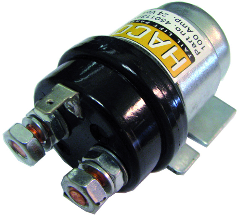 HACO ZEPRO/FOCO SÄHKÖMOOTTORIN SOLENOIDI 24V 200A 4501140H