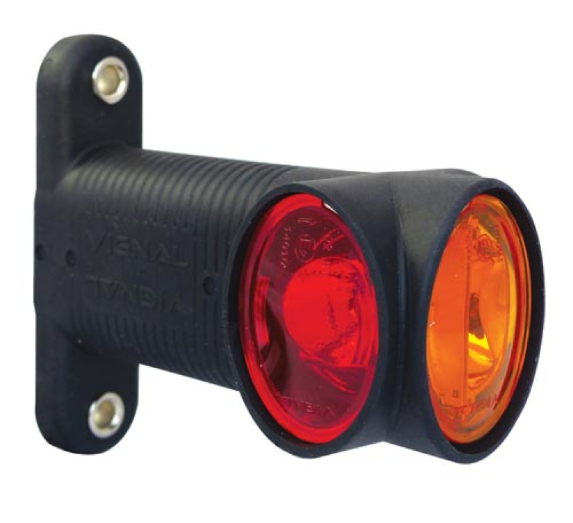 LED-KUMIVARSIVALO O/V L114MM ADR PUNAINEN/VALKOINEN 12-24V JOHT PT872240
