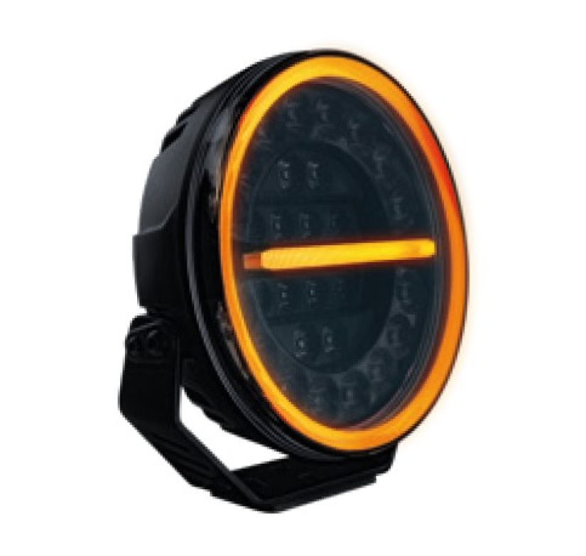 SLD FIREFLY LED-KAUKOVALO MUSTA 9" (220X85X239MM) 10-48V 145W RE 270955