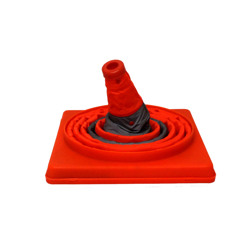KOKOONPAINETTAVA VAROITUSKARTIO 700MM, LED-VALOLLA T837401