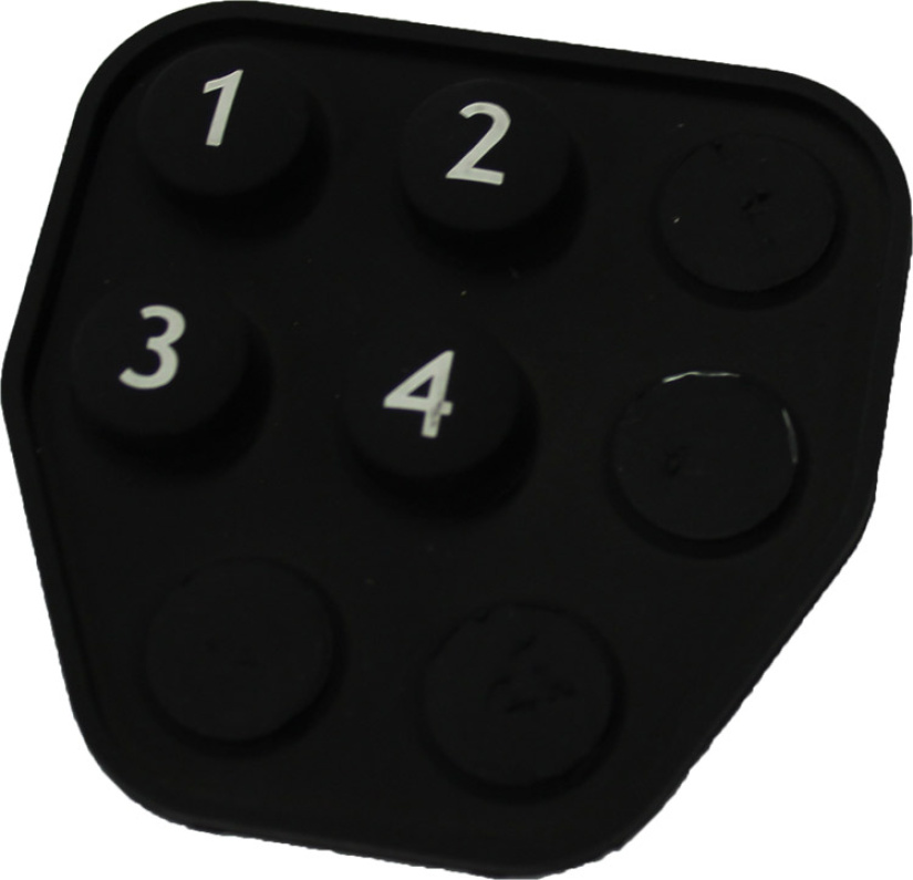 NÄPPÄINMATTO 4-NAPPISEEN KAUKO-OHJAIMEEN T920804
