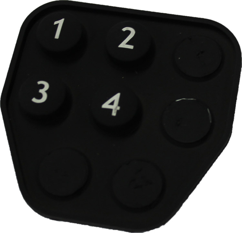 NÄPPÄINMATTO 4-NAPPISEEN KAUKO-OHJAIMEEN T920804