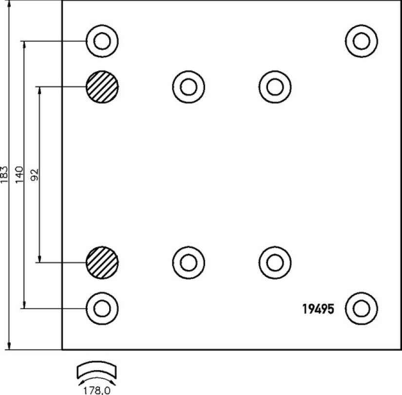 TEXTAR JARRUHIHNASARJA/AKSELI, MB/MAN 410X180MM, T088 1949502