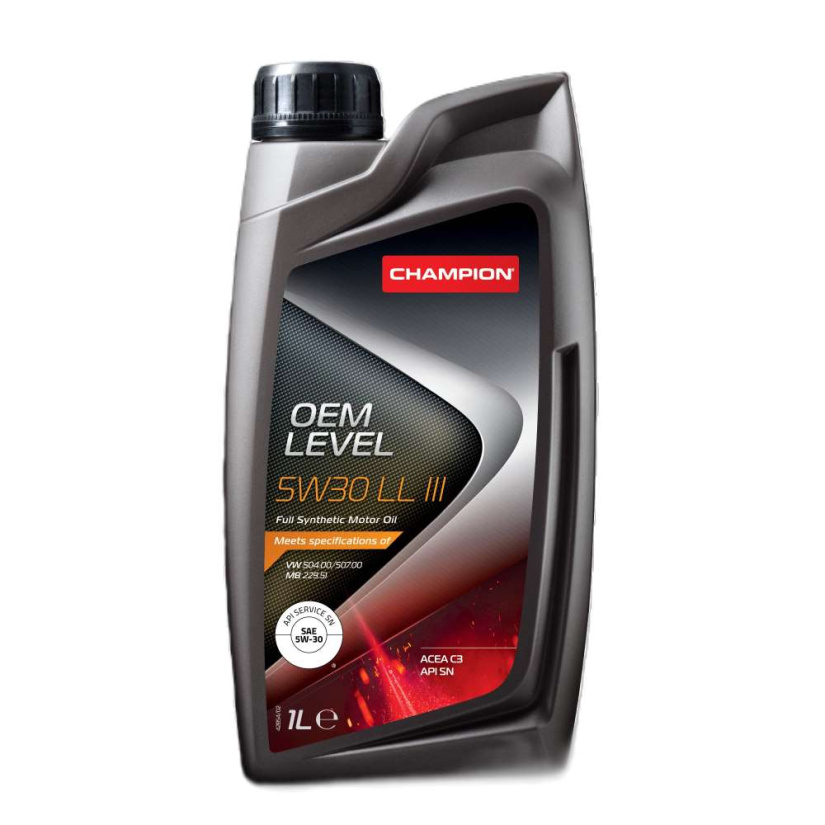CHAMPION OEM LEVEL 5W30 LL III 1L  P12 75602-1