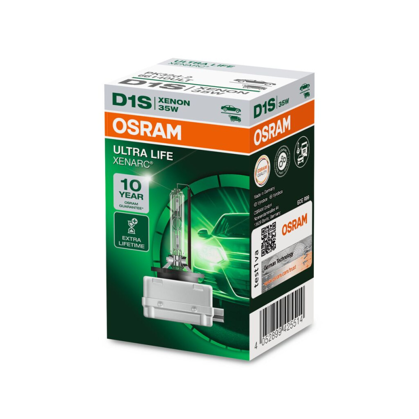 OSRAM D1S XENARC ULTRA LIFE 35W PK32D-2 FS1 66140ULT