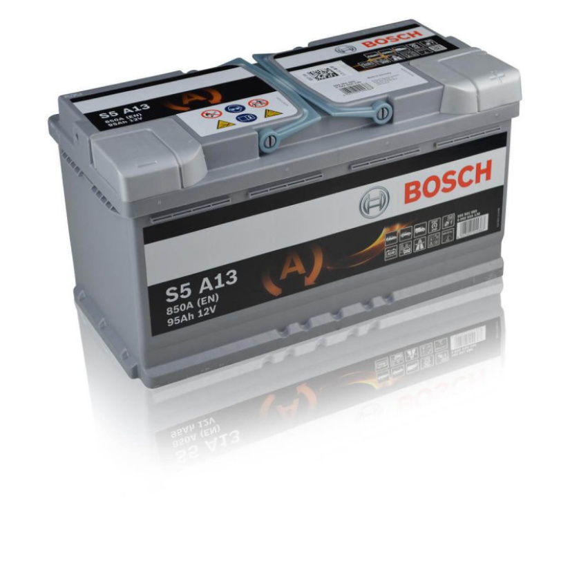 BOSCH AKKU S5 AGM 95AH/850A , 353X175X190MM -/+ 0092S5A130