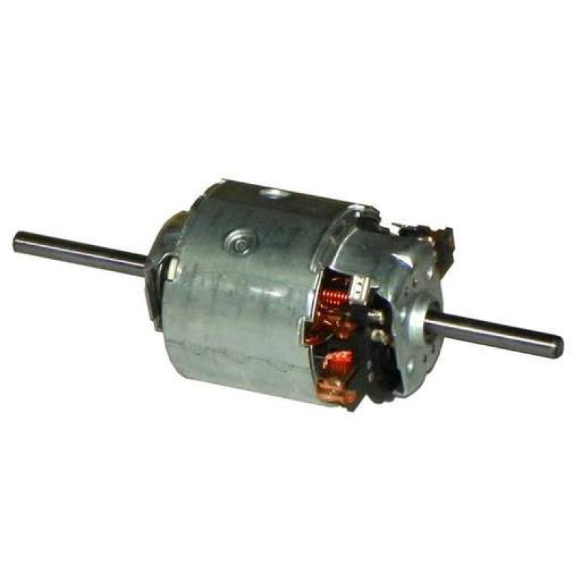 LÄMMITYSLAITTEEN MOOTTORI 24V 2X8MM/222MM (PELKKÄ MOOTTORI ILMAN SIIPIÄ) 0130111130