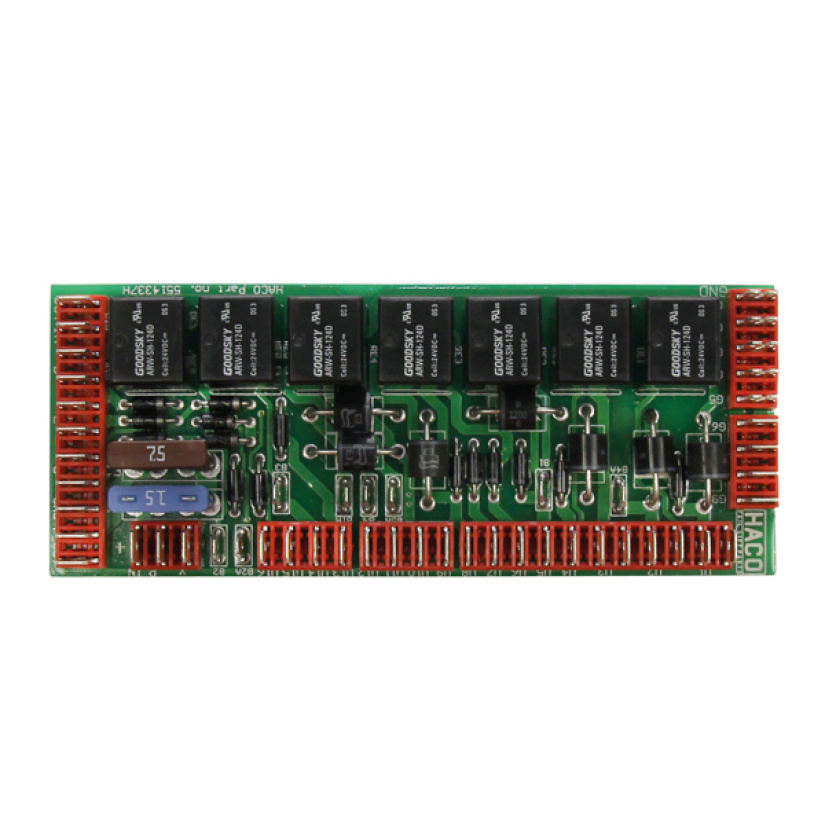 HACO ZEPRO/FOCO PIIRIKORTTI PCB SZH 7 RELETTÄ 5514337H