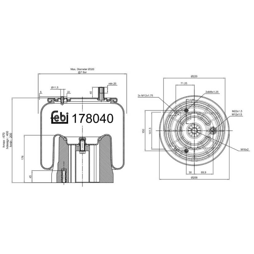 FEBI ILMAPALJE SCHMITZ FE-178040