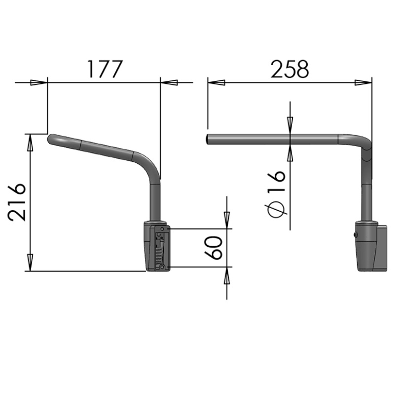 UT PEILINVARSI OIKEA 16MM 8244