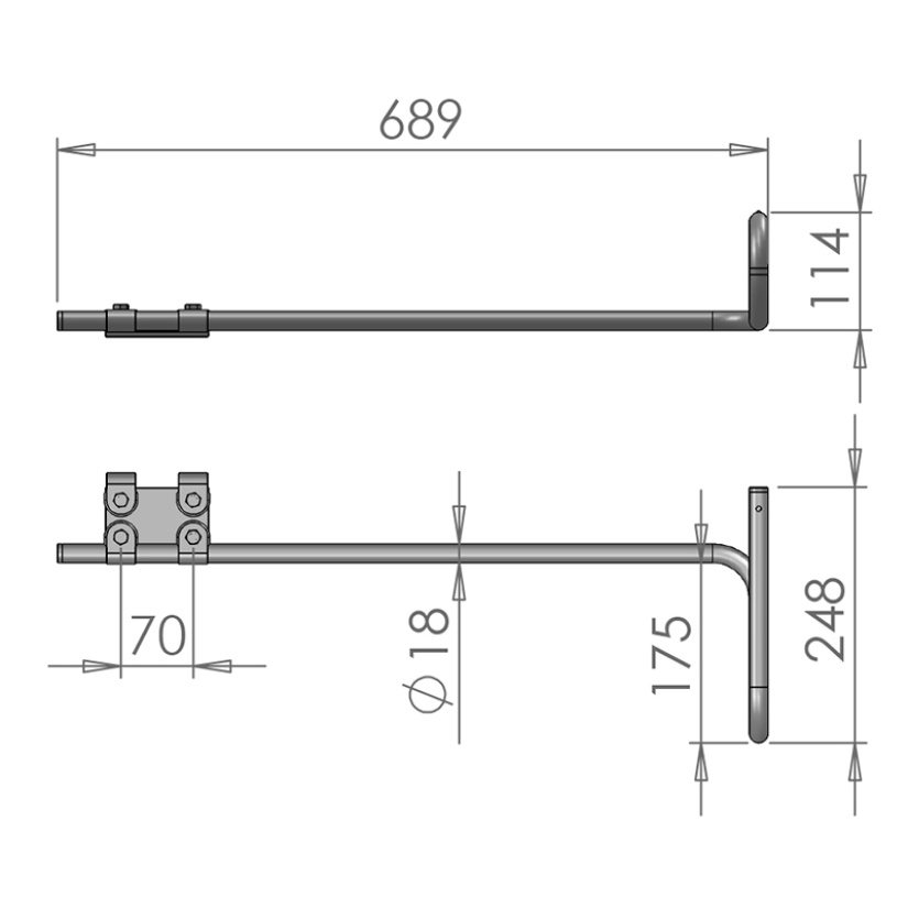 UT PEILINVARSI 18MM 8346