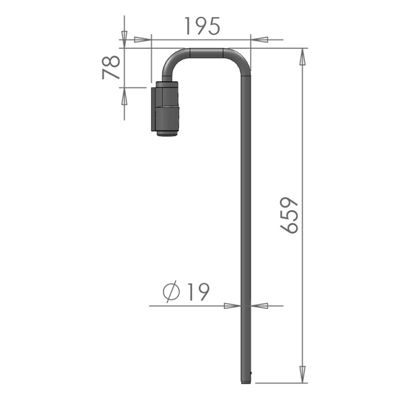 UT PEILINVARSI 195X659 19MM 8424