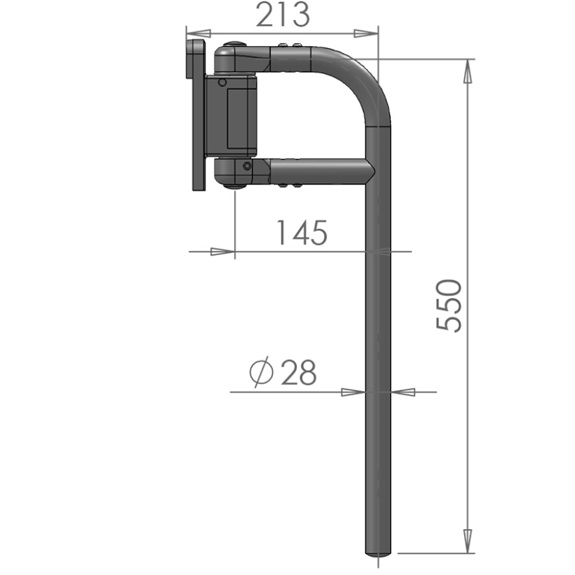 UT PEILINVARSI 213X550 28MM 8536