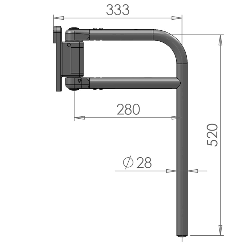 UT PEILINVARSI 333X520 28MM 8542