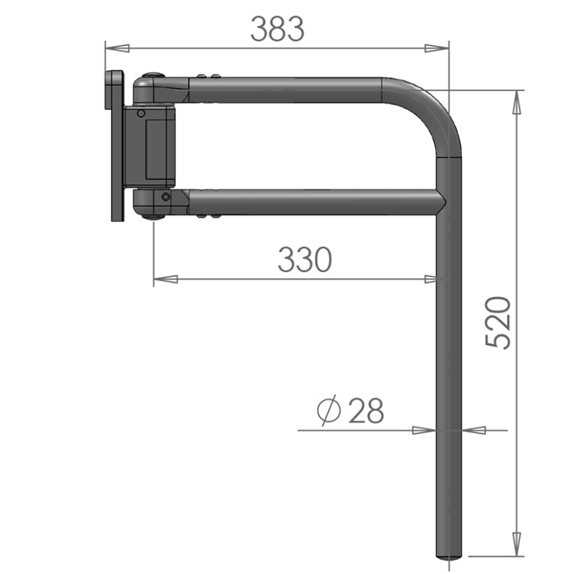 UT PEILINVARSI 383X520 28MM 8545