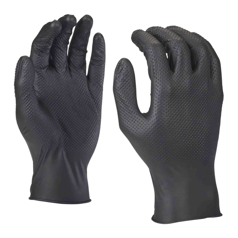 MILWAUKEE KÄSINEET KERTAKÄYTTÖISET - 10/XL, 50 KPL PAKKAUS 4932493236