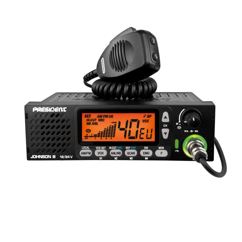 LA-RADIOPUHELIN PRESIDENT JOHNSON 3 12/24V 4W AM/FM LA-RPP105