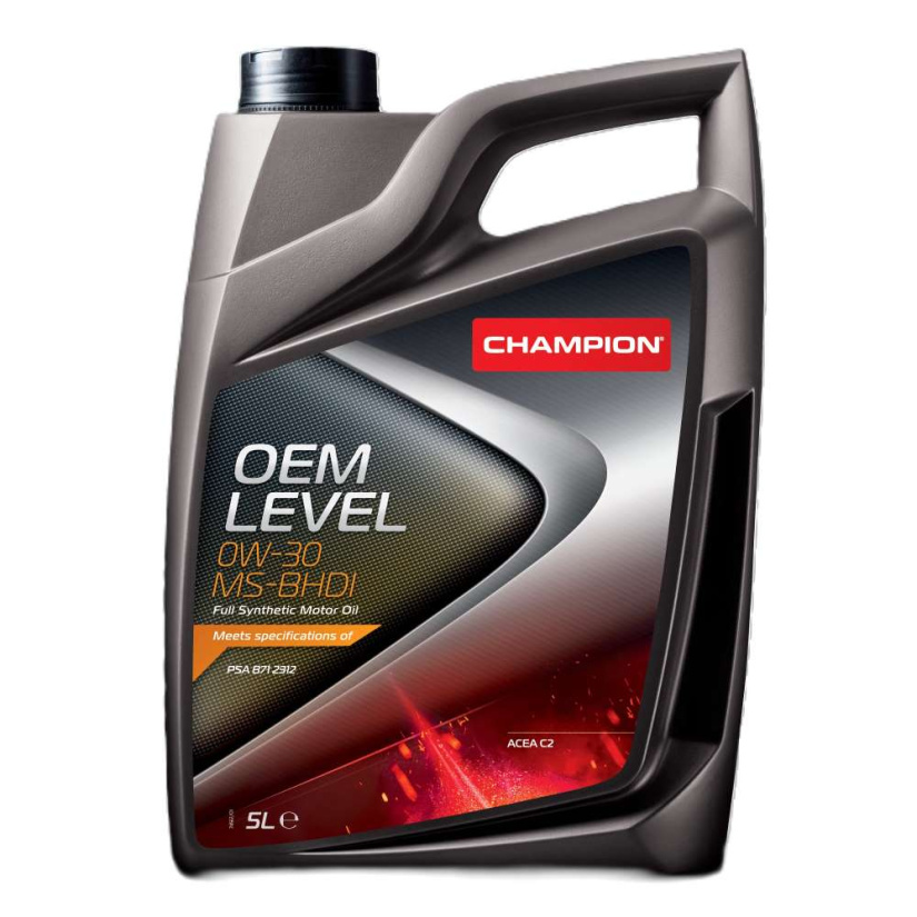 CHAMPION OEM LEVEL 0W-30 MS-BHDI 5L P4 75637-5