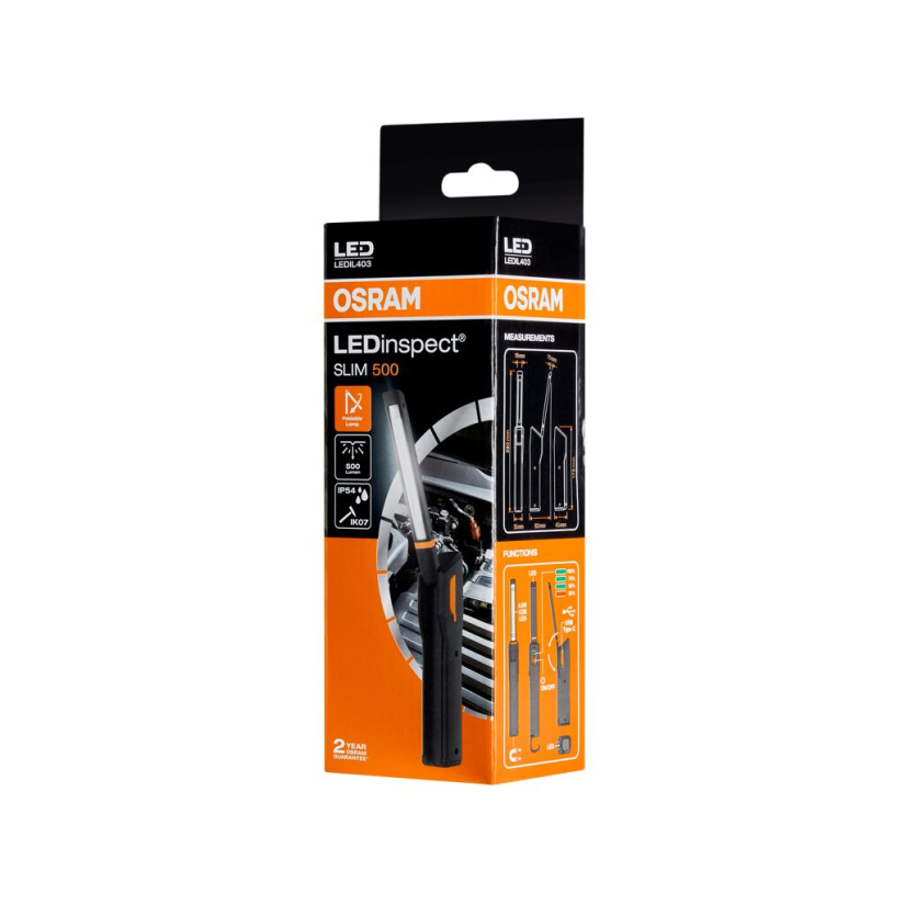 OSRAM ASENTAJANLAMPPU SLIM 500 LUMEN LEDIL403