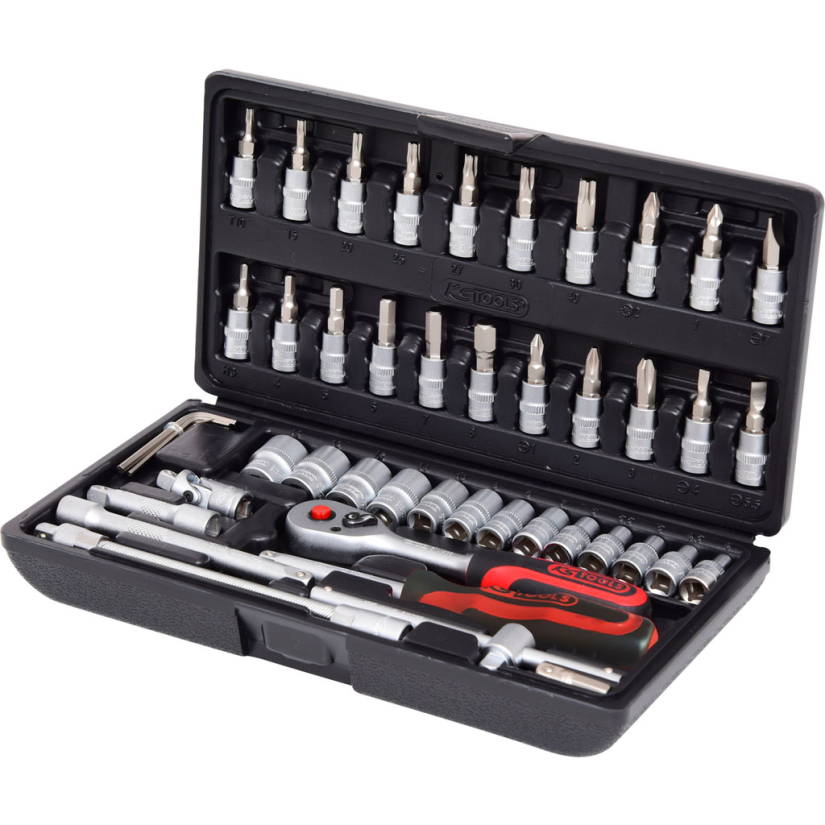 KS TOOLS 1/4" HYLSYAVAINSARJA, 48-OS. 917.0648
