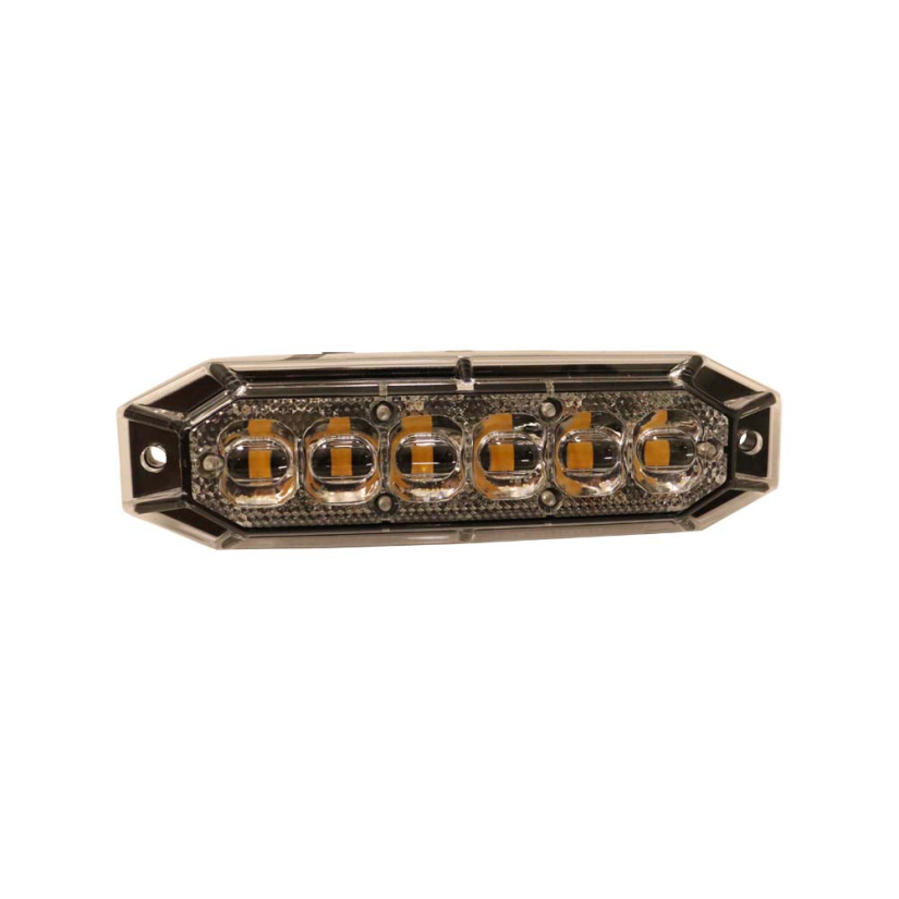 LED-TASOVILKKU 18W 10-30V ECE R10/R65 CLASS II 125X14X35MM  IP69 T878403