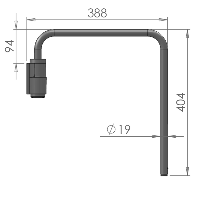 UT PEILINVARSI 388X404 19MM 8436